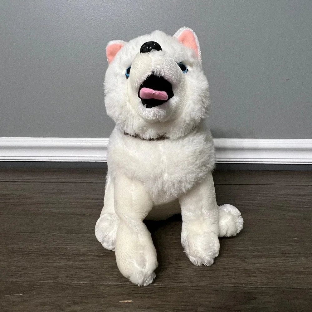 Disney Iron Will Samoyed Husky Dog GUS Plush SITTING 13